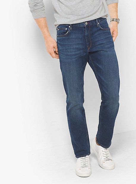 michael kors tailored classic fit jeans waist 31|Tailored.